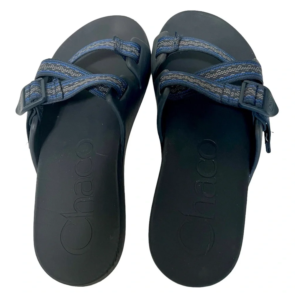 Chaco Men’s Blue & Gray Sandals size 12